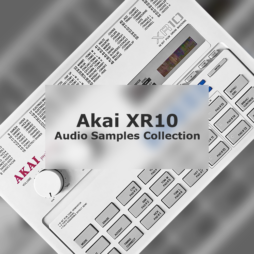 Akai Xr10 - Audio Samples Collection