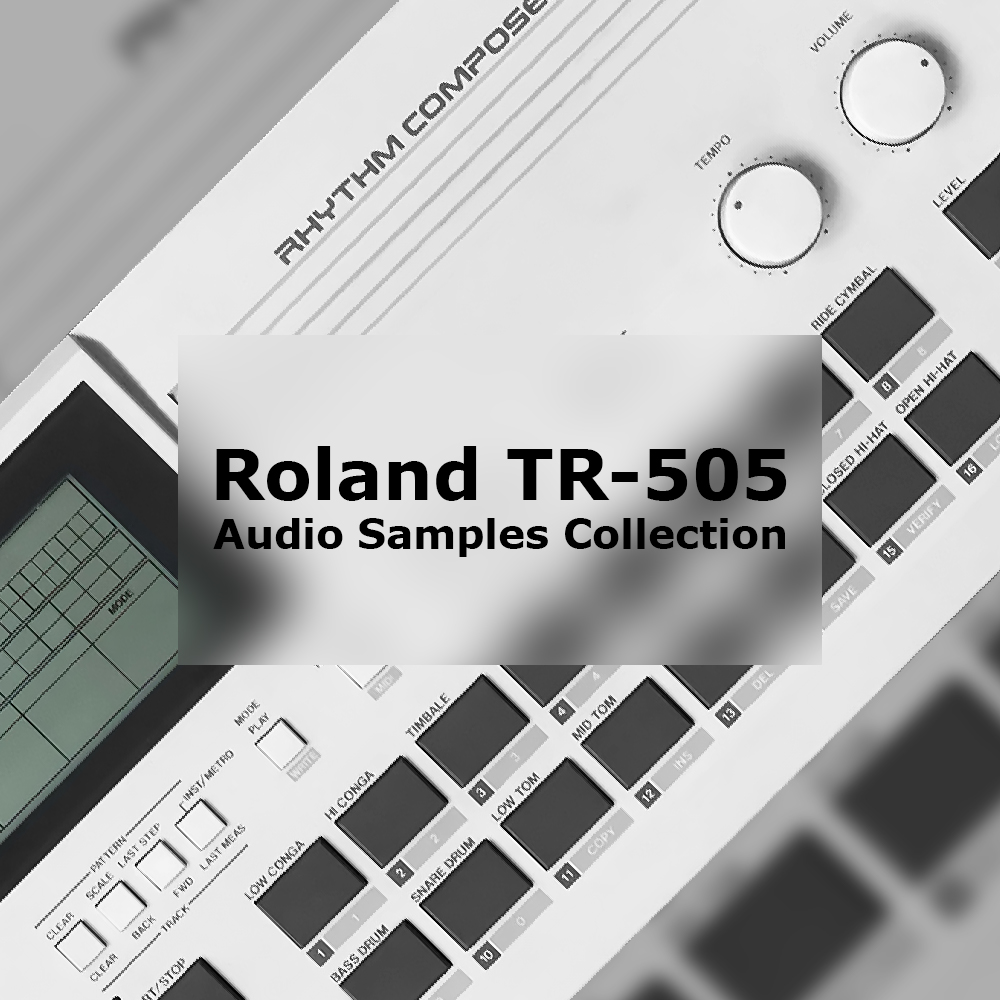Roland Tr-505 - Audio Sample Collection
