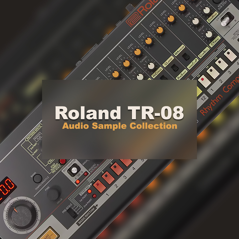 Roland Tr-08 - Audio Sample Collection