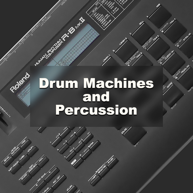 Drum Machines And Percussion Samples
