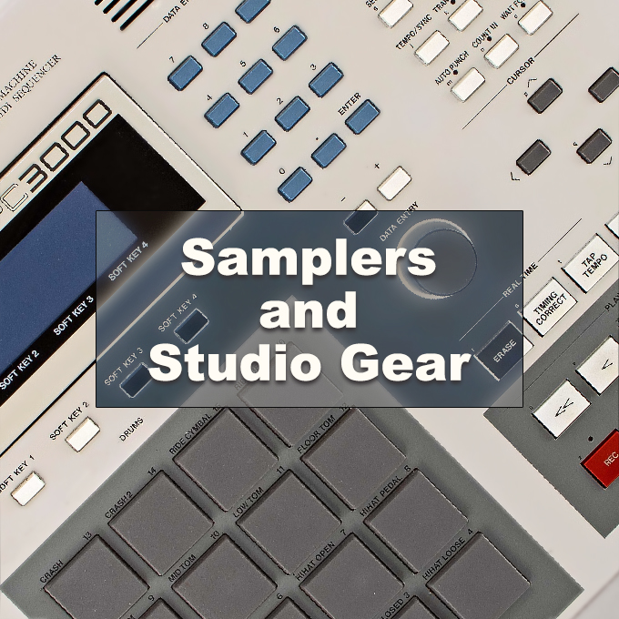 Samplers And Studio Gear